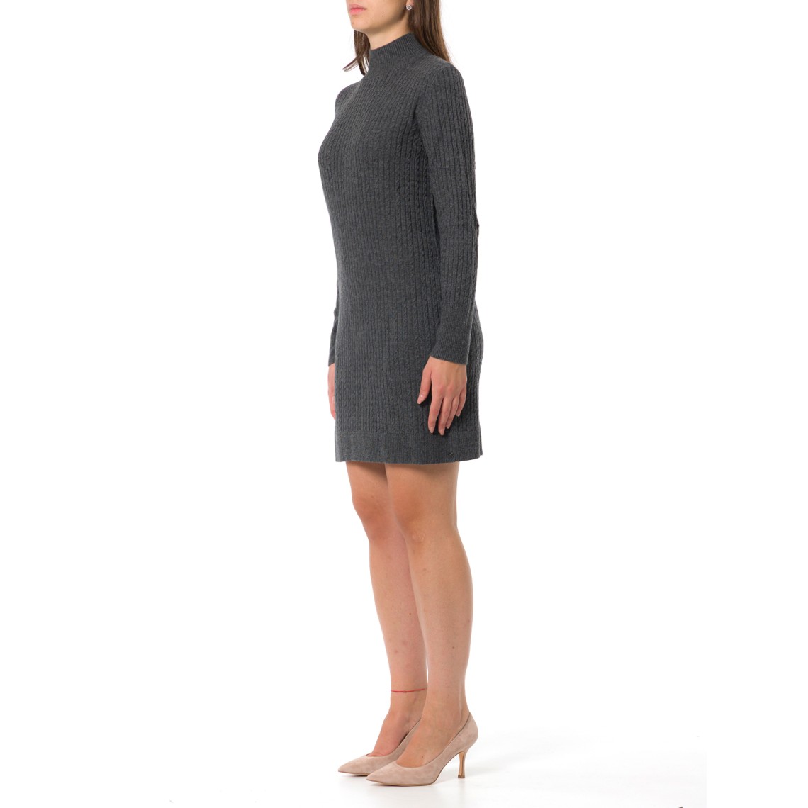 Abito in maglia a trecce Pennyblack