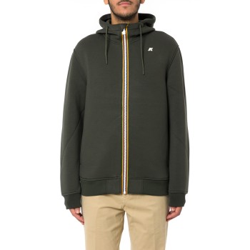 Felpa con zip e cappuccio Rainer Spacer K-Way