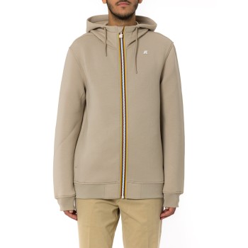 Felpa con zip e cappuccio Rainer Spacer K-Way
