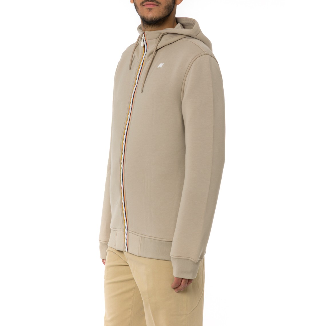 Felpa con zip e cappuccio Rainer Spacer K-Way