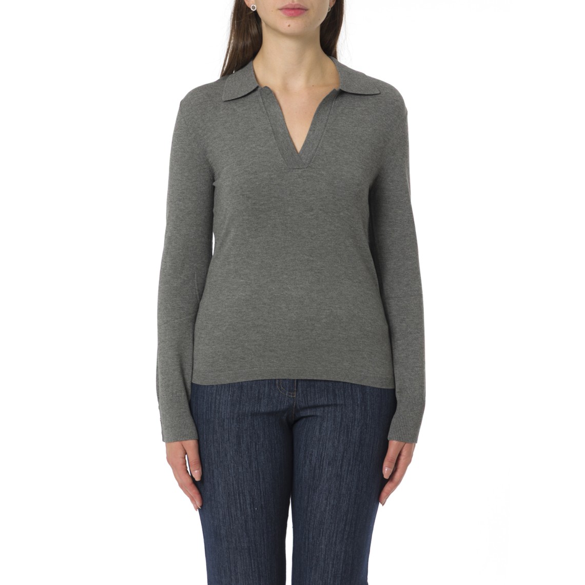 Polo in maglia stretch Pennyblack