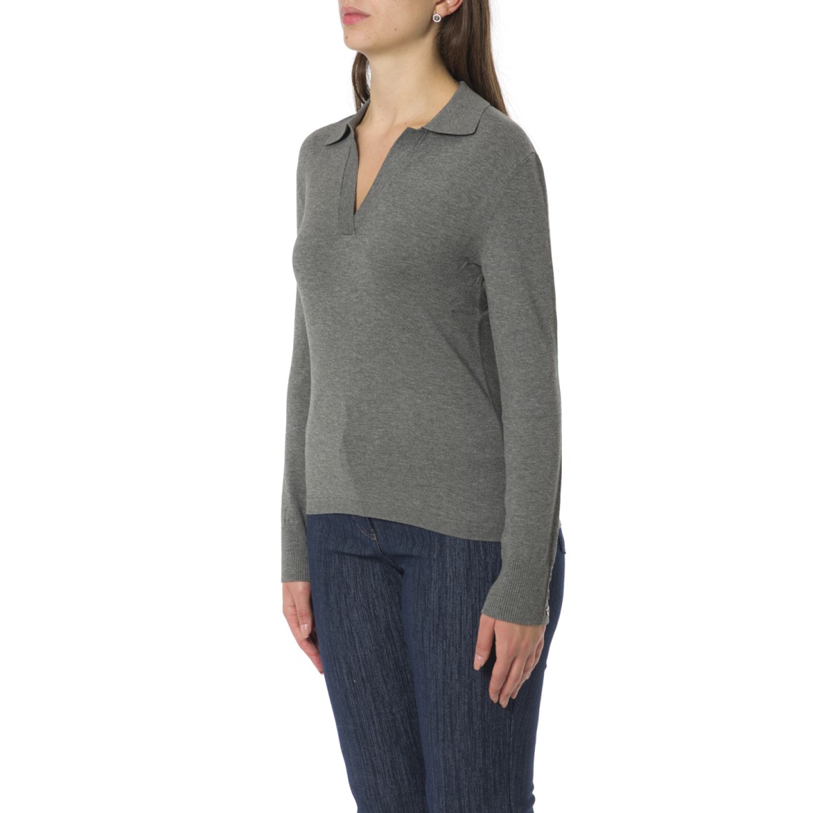 Polo in maglia stretch Pennyblack