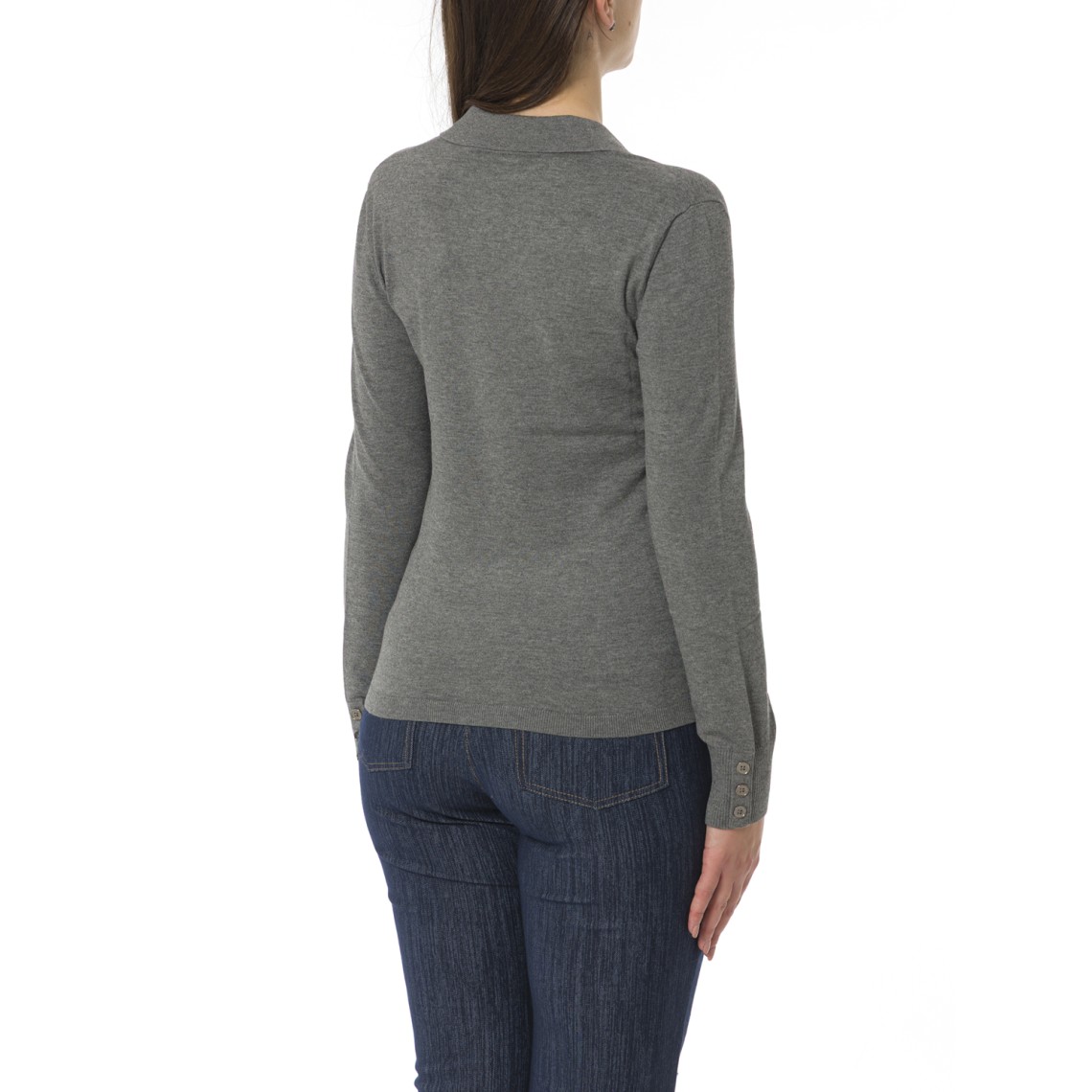 Polo in maglia stretch Pennyblack