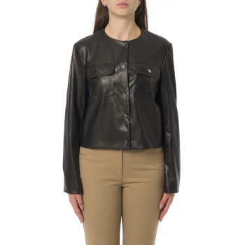 Giacca in jersey spalmato Pennyblack