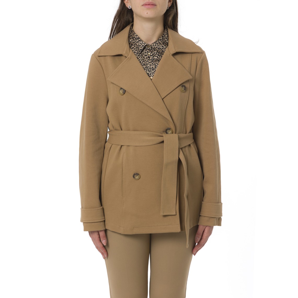 Trench in jersey piqué Pennyblack