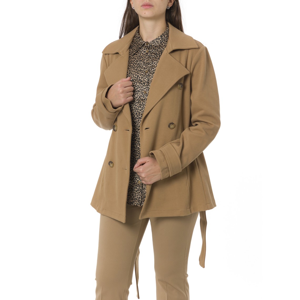 Trench in jersey piqué Pennyblack