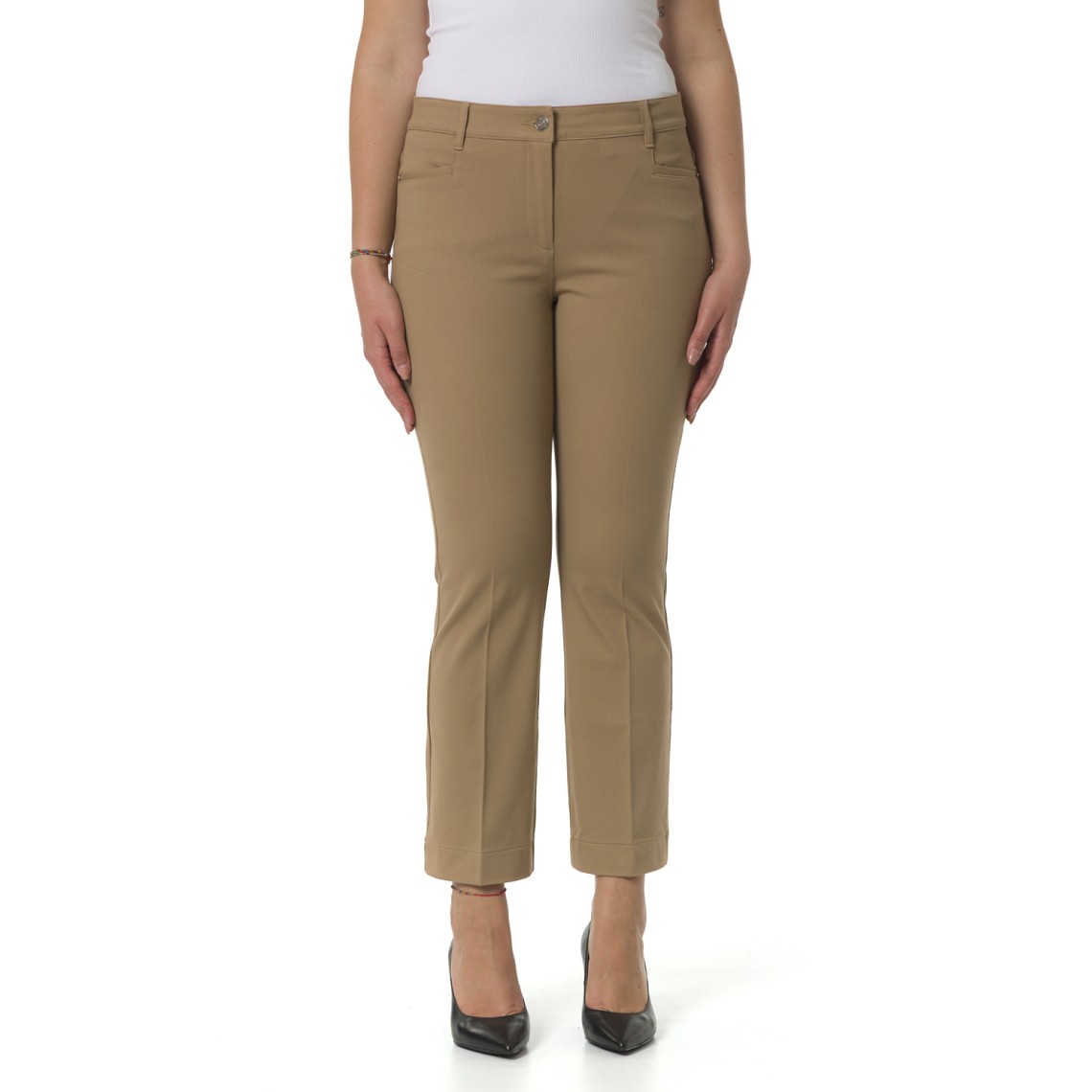 Pantaloni mini-flare fit Pennyblack