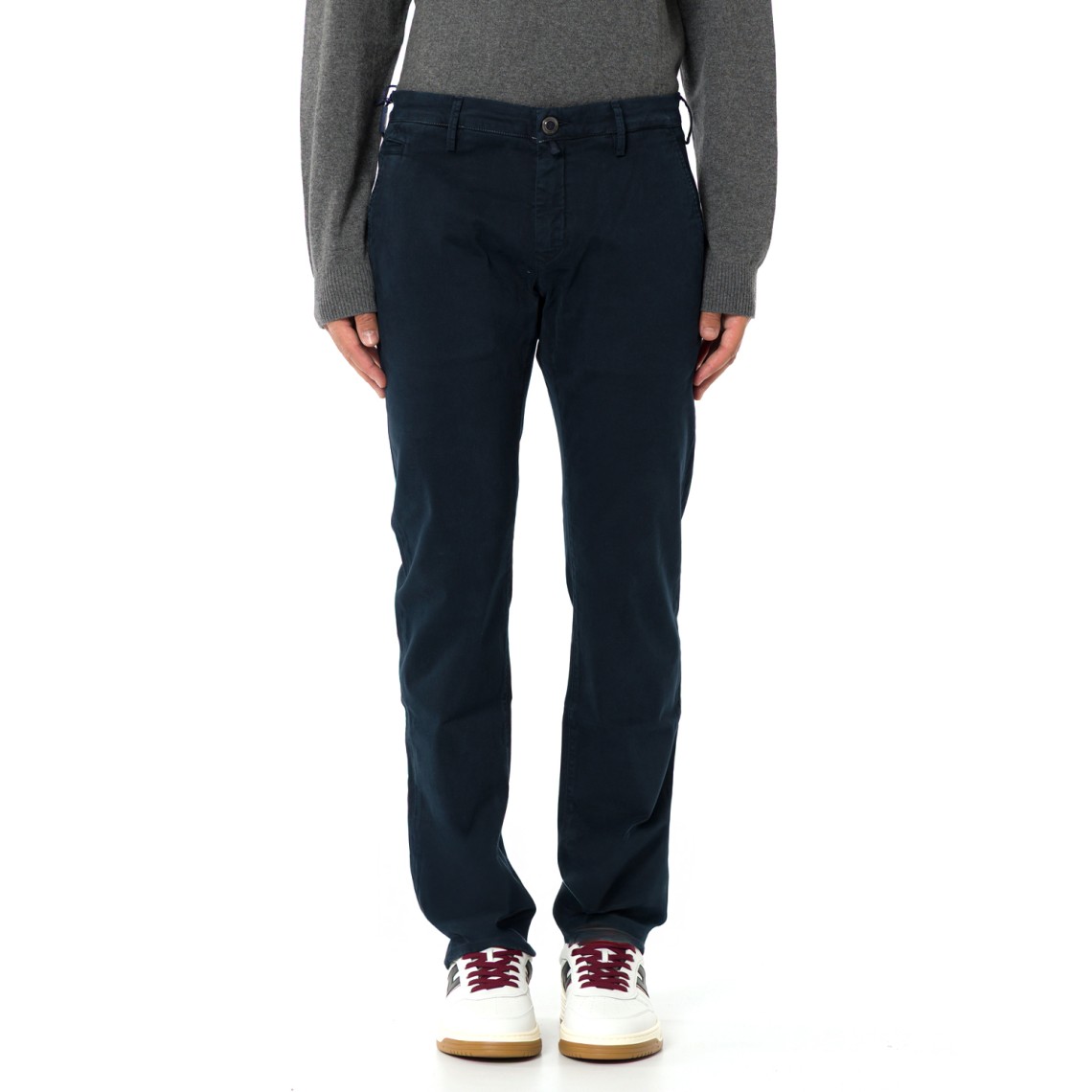 Pantalone Jacob Cohen slim fit Bobby Gabardine