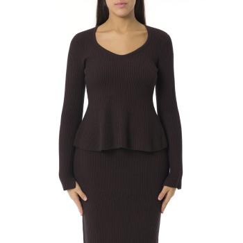 Maglia a costine Twinset