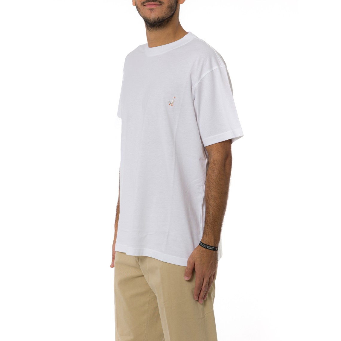 T-shirt in cotone con logo Moschino Couture