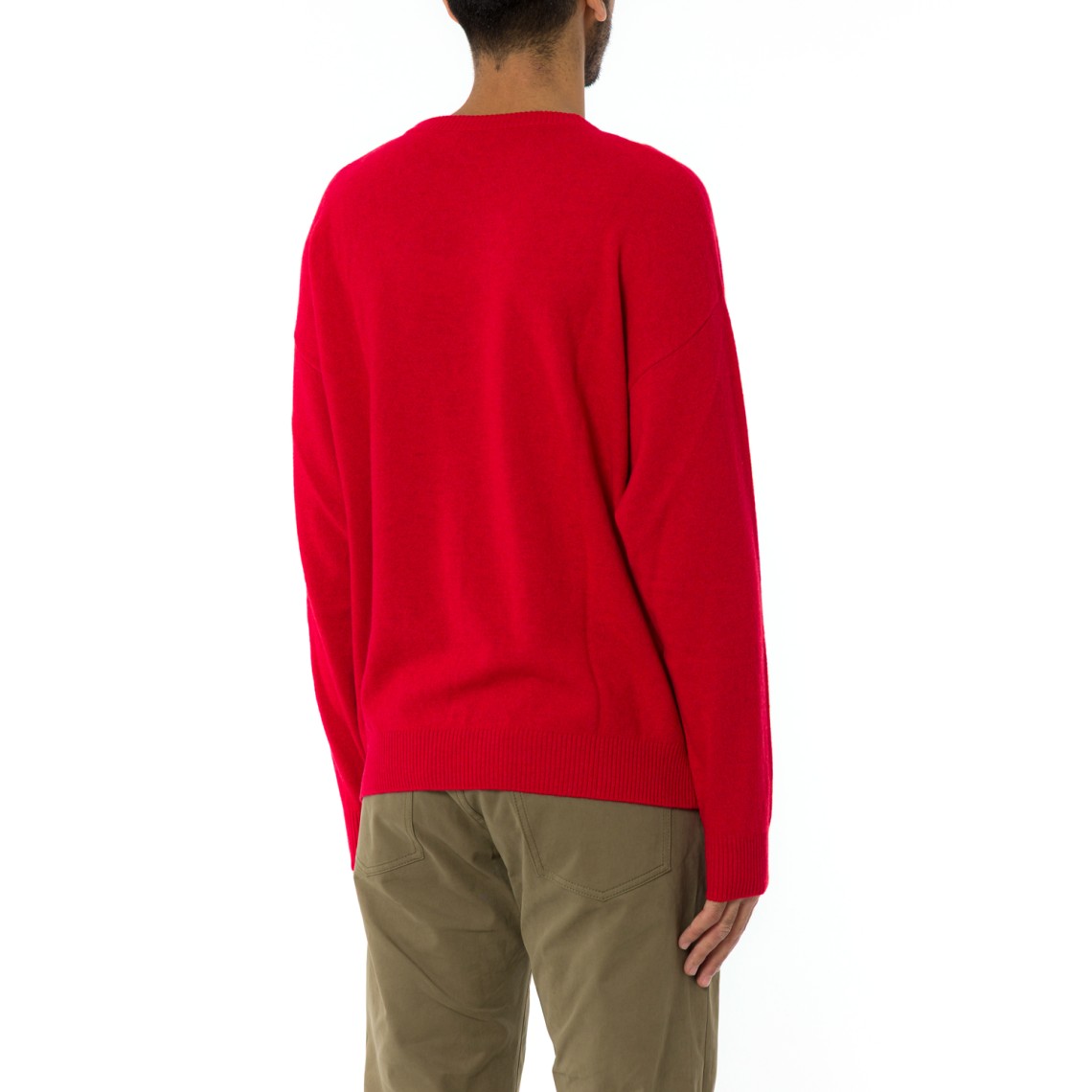 Maglia a girocollo con logo Moschino Couture