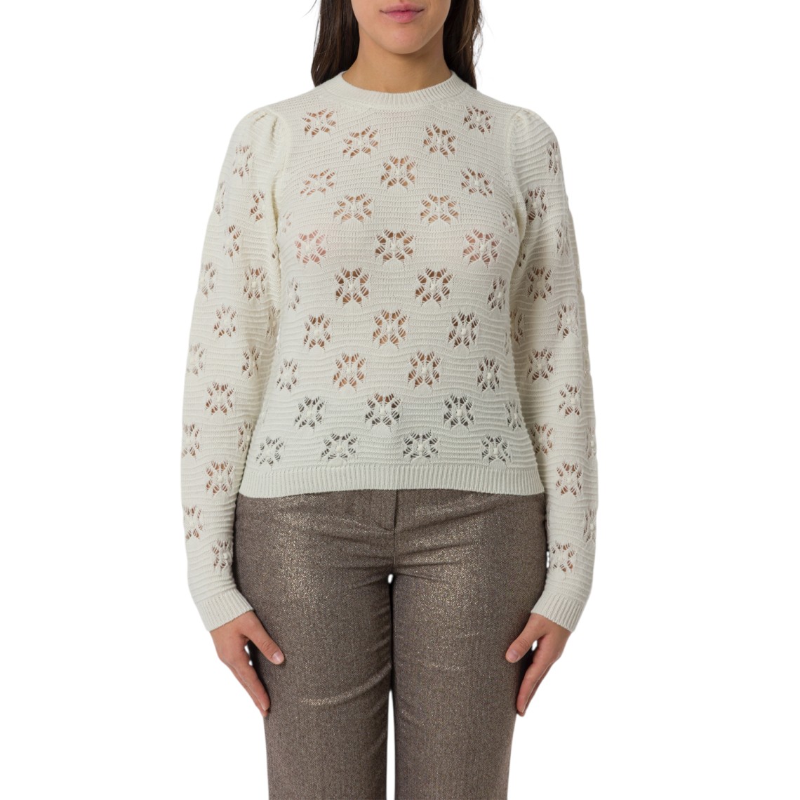 Pullover traforato Twinset