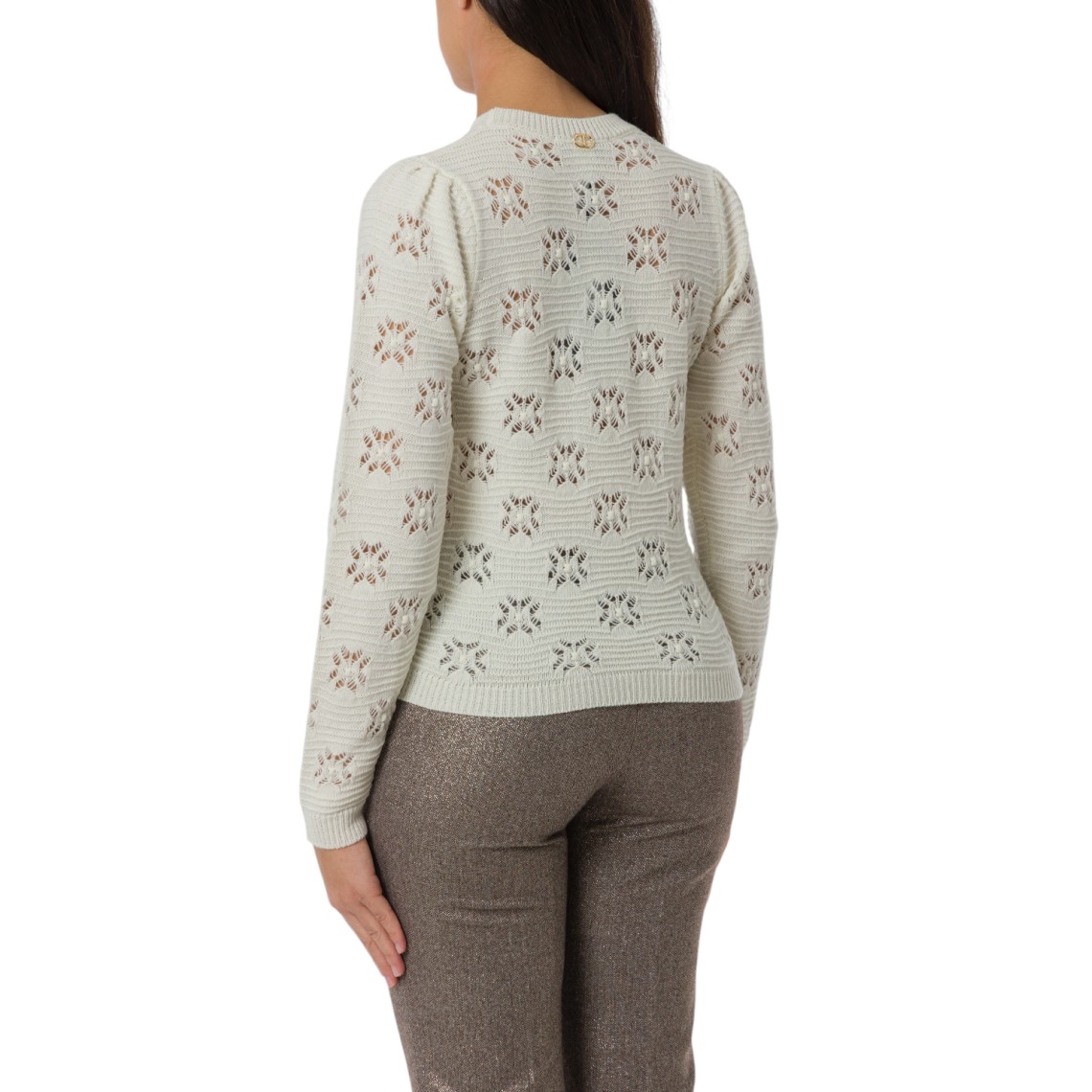 Pullover traforato Twinset