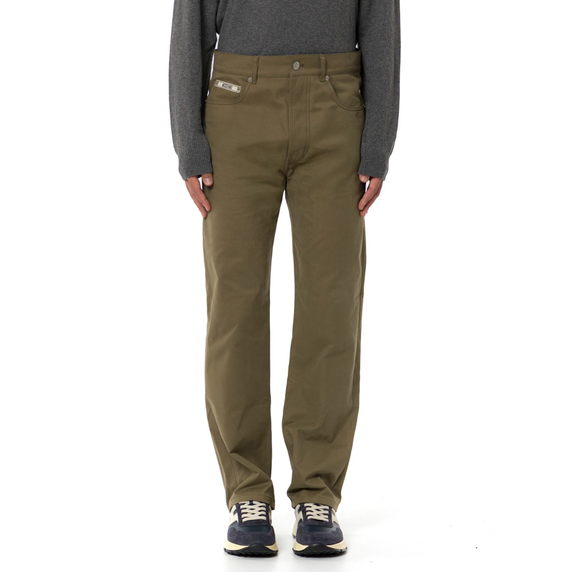 Jeans Moschino Couture in denim di cotone