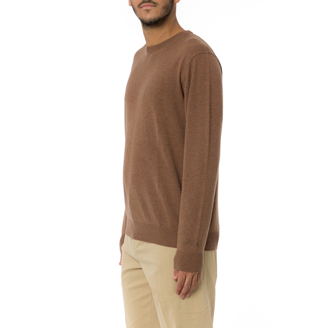 Maglia a girocollo Mc2 Saint Barth in lana e cashmere