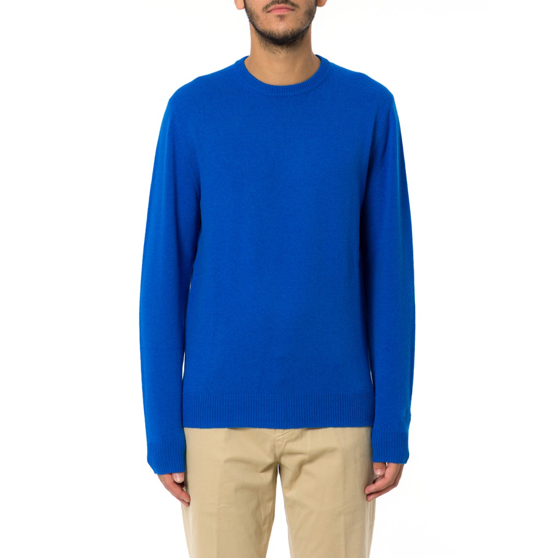 Maglia a girocollo basic Mc2 Saint Barth in lana