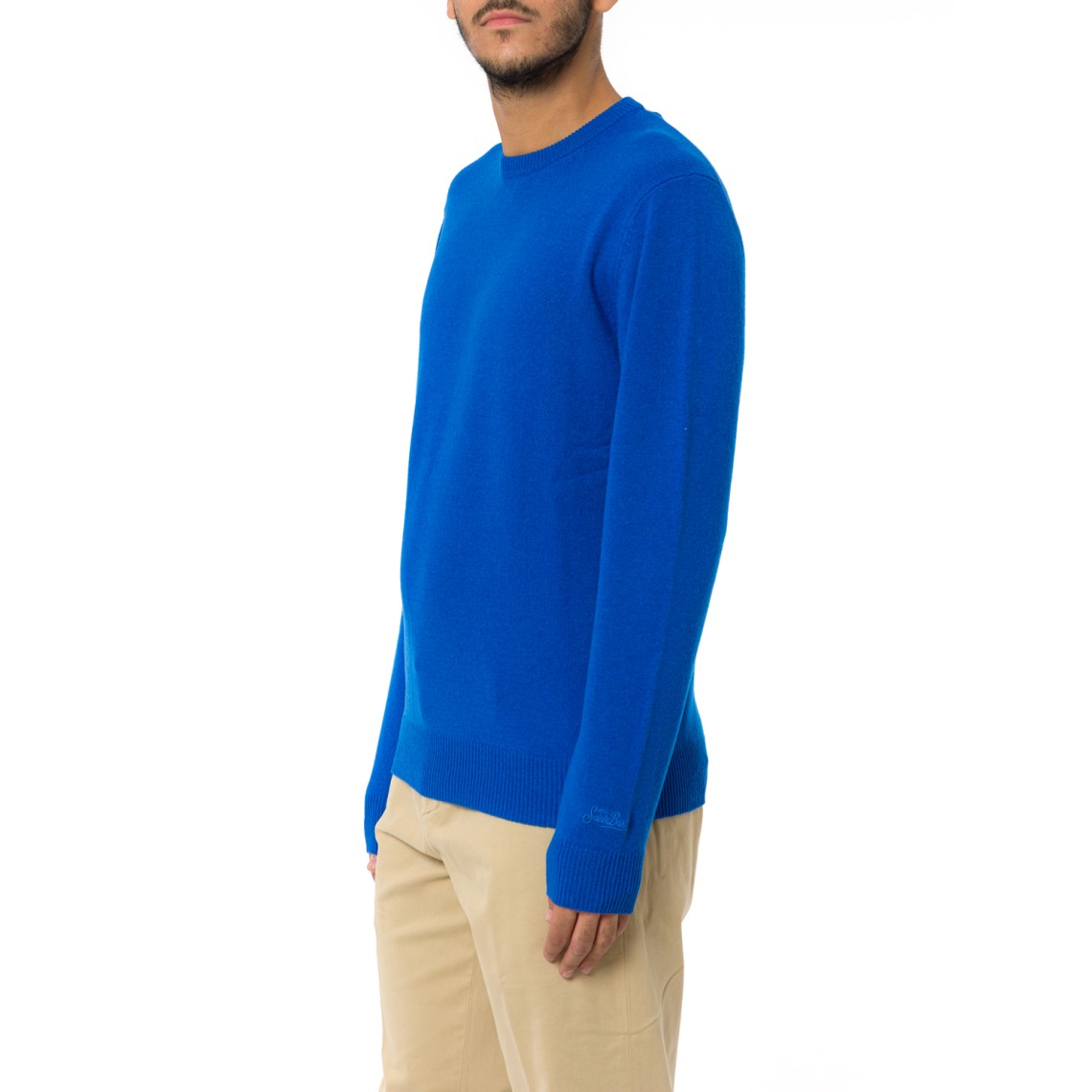 Maglia a girocollo basic Mc2 Saint Barth in lana