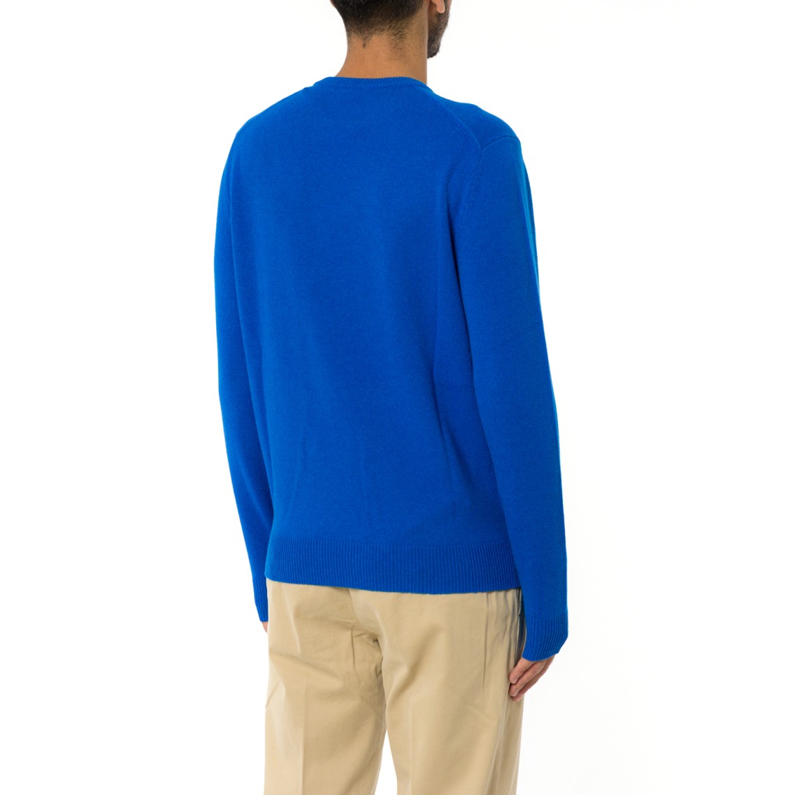 Maglia a girocollo basic Mc2 Saint Barth in lana