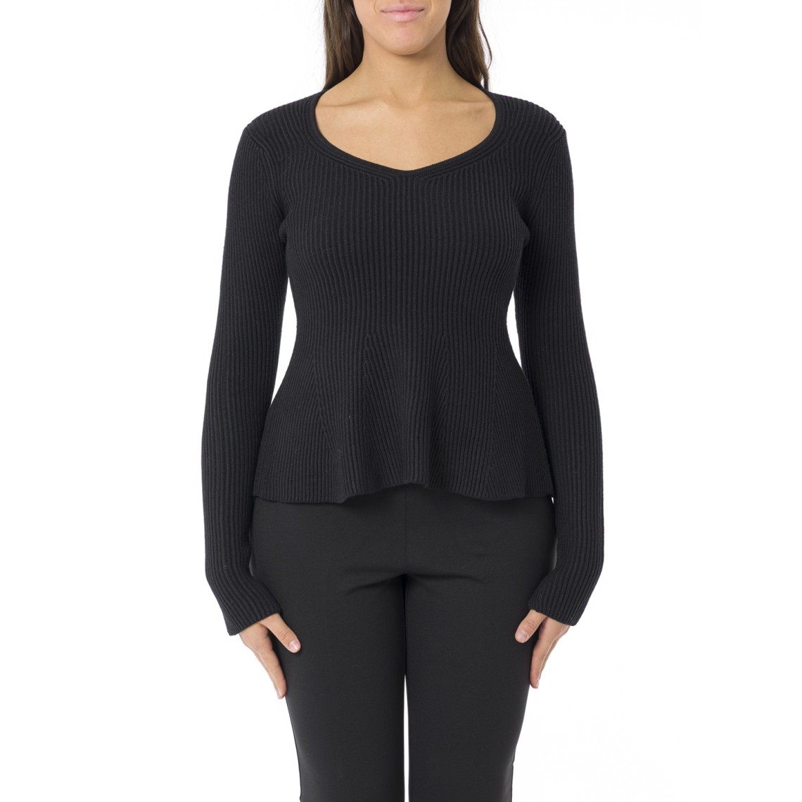 Maglia a costine Twinset