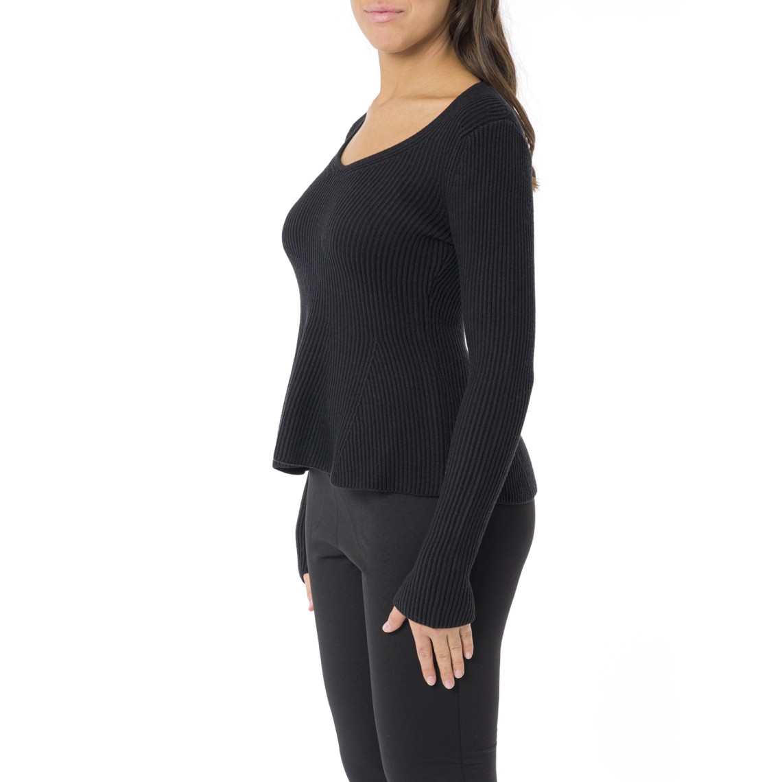 Maglia a costine Twinset