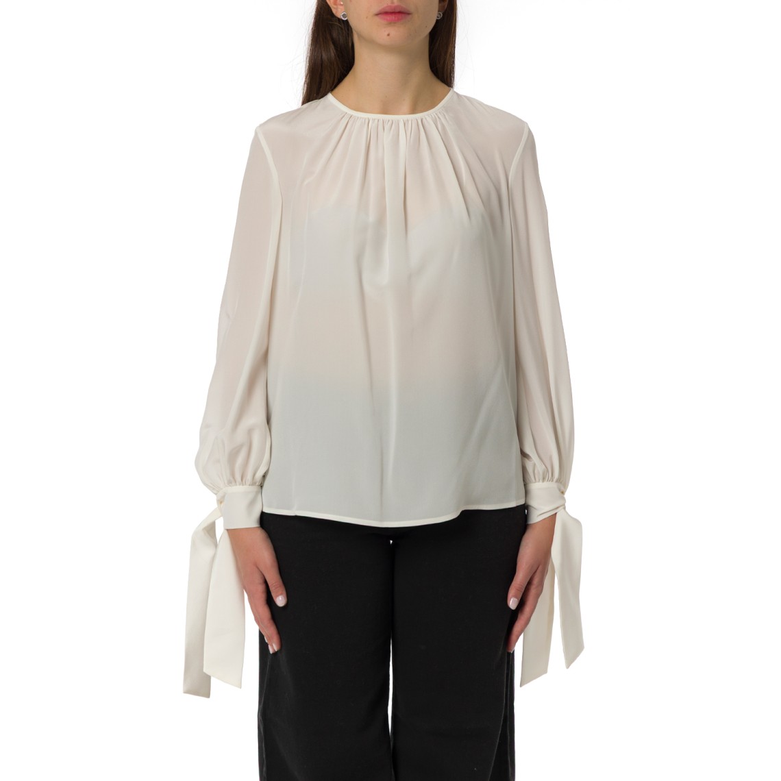 Blusa in crêpe Edotto Max Mara Studio