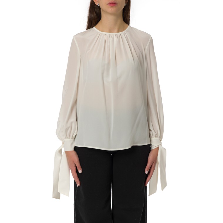 Blusa in crêpe Edotto Max Mara Studio