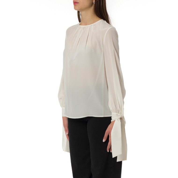 Blusa in crêpe Edotto Max Mara Studio