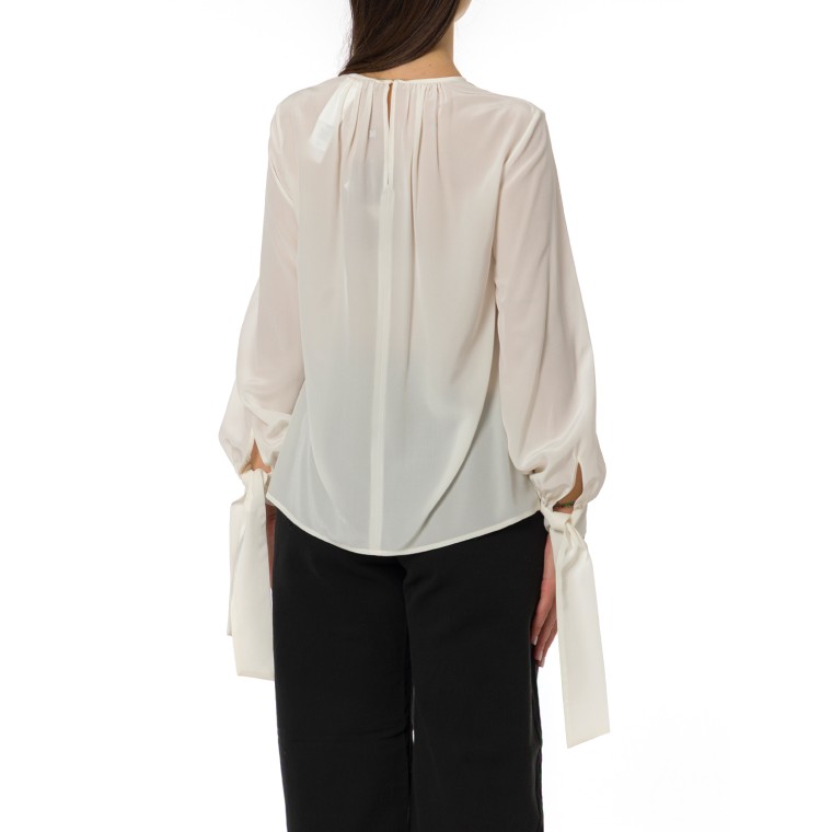 Blusa in crêpe Edotto Max Mara Studio