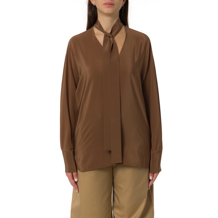 Blusa in crêpe Caco Max Mara Studio