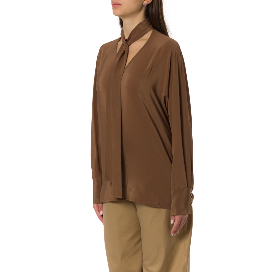 Blusa in crêpe Caco Max Mara Studio