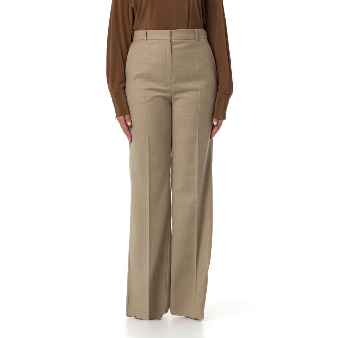 Pantaloni in flanella Lambro Max Mara Studio