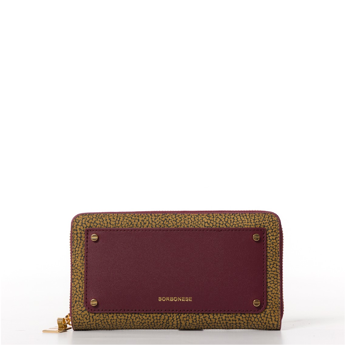 Portafoglio large zip around Borbonese