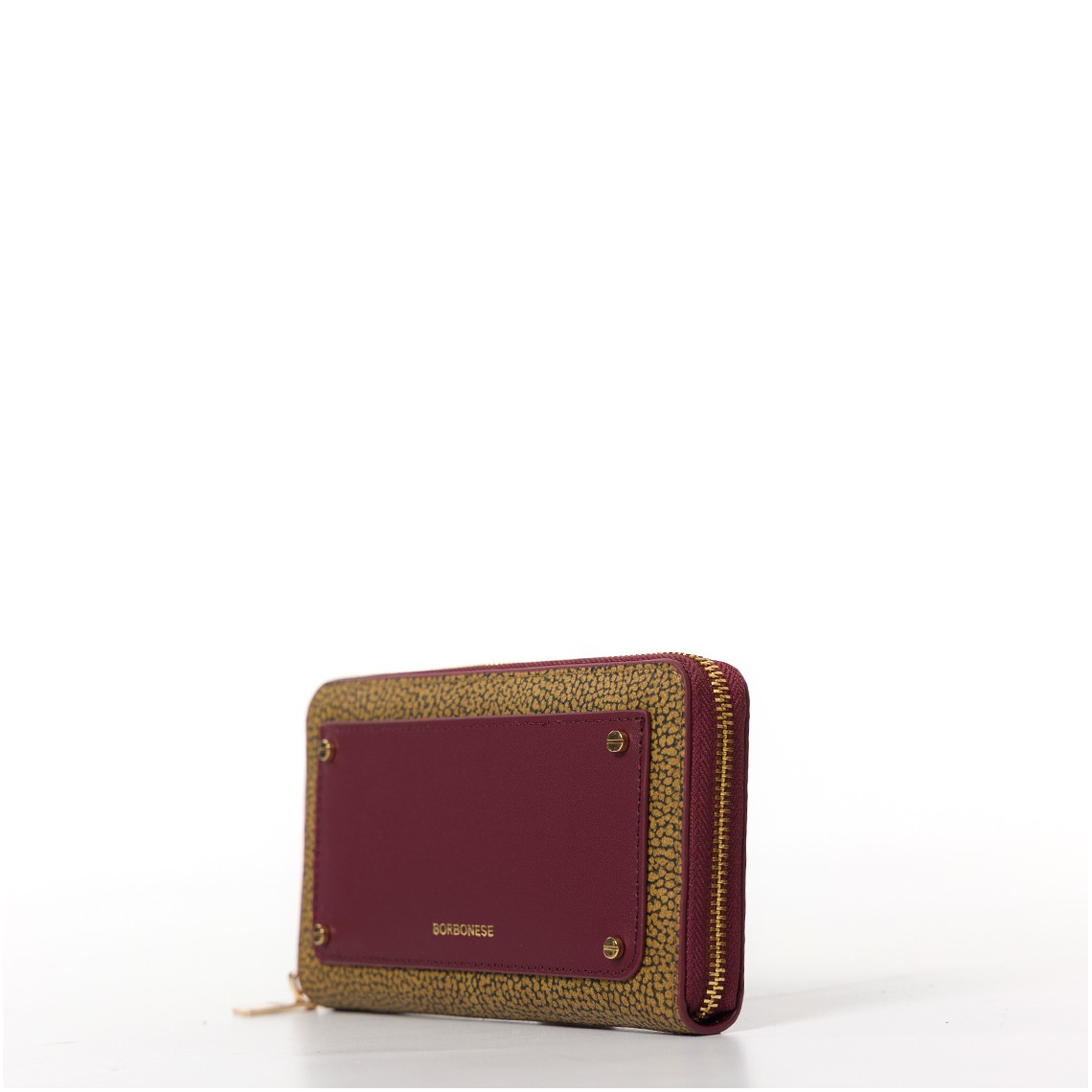 Portafoglio large zip around Borbonese