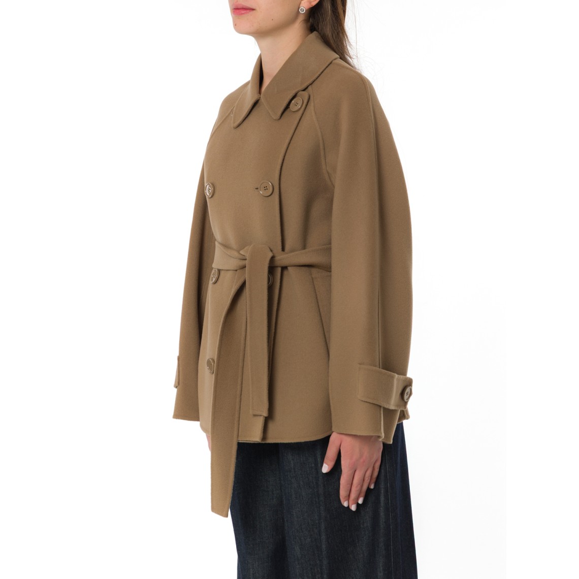 Trench corto in lana double Louis 'S Max Mara