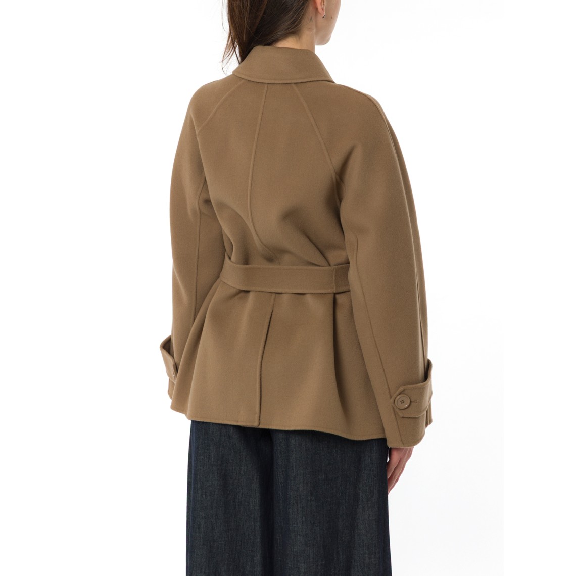 Trench corto in lana double Louis 'S Max Mara