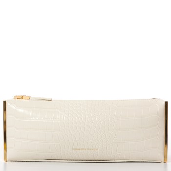 Clutch Baguette con zip Elisabetta Franchi