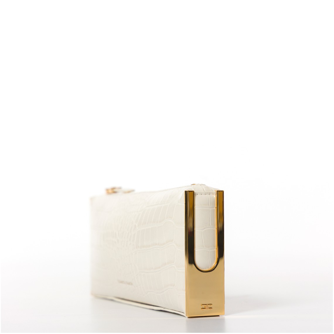 Clutch Baguette con zip Elisabetta Franchi