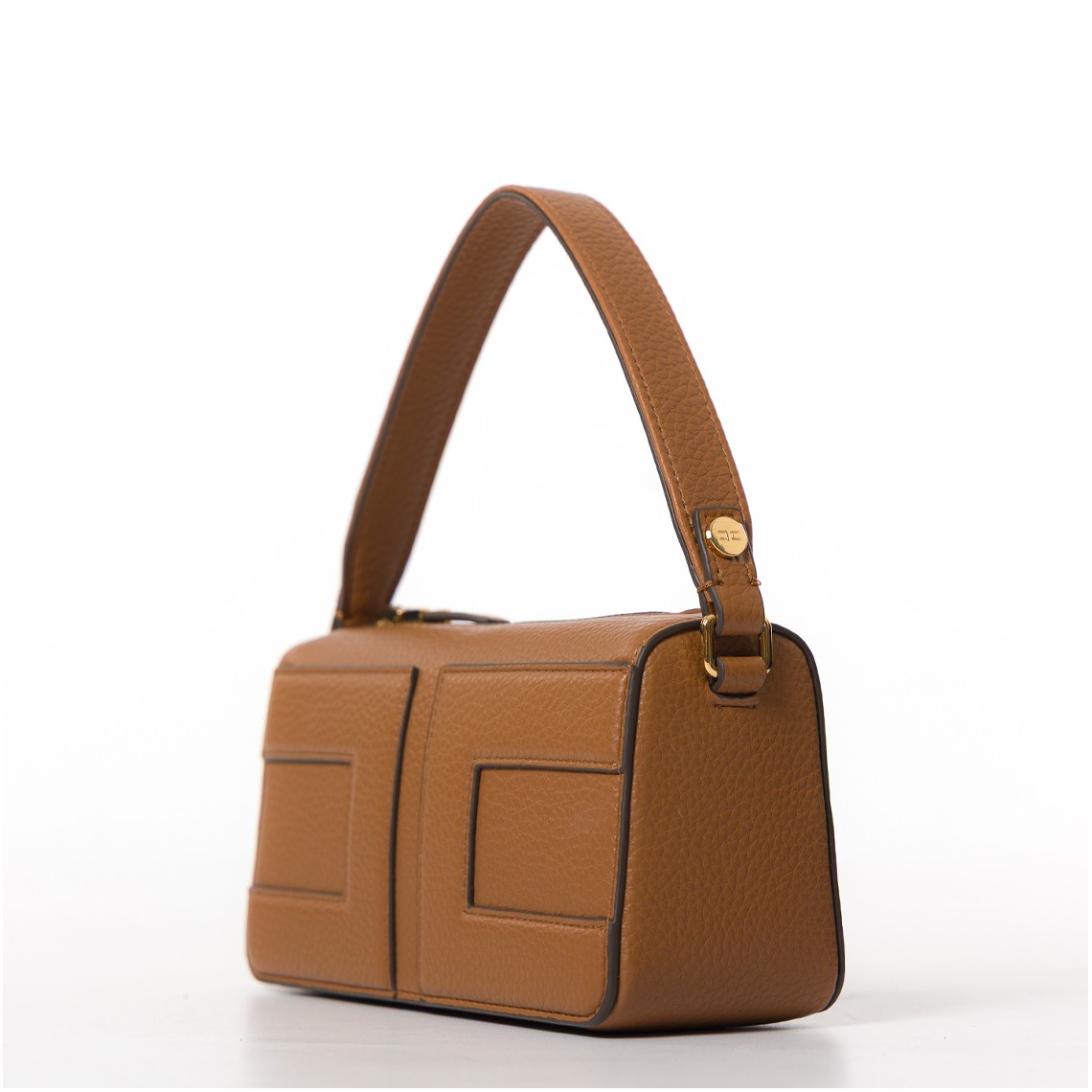 Borsa Mattoncino con logo Elisabetta Franchi