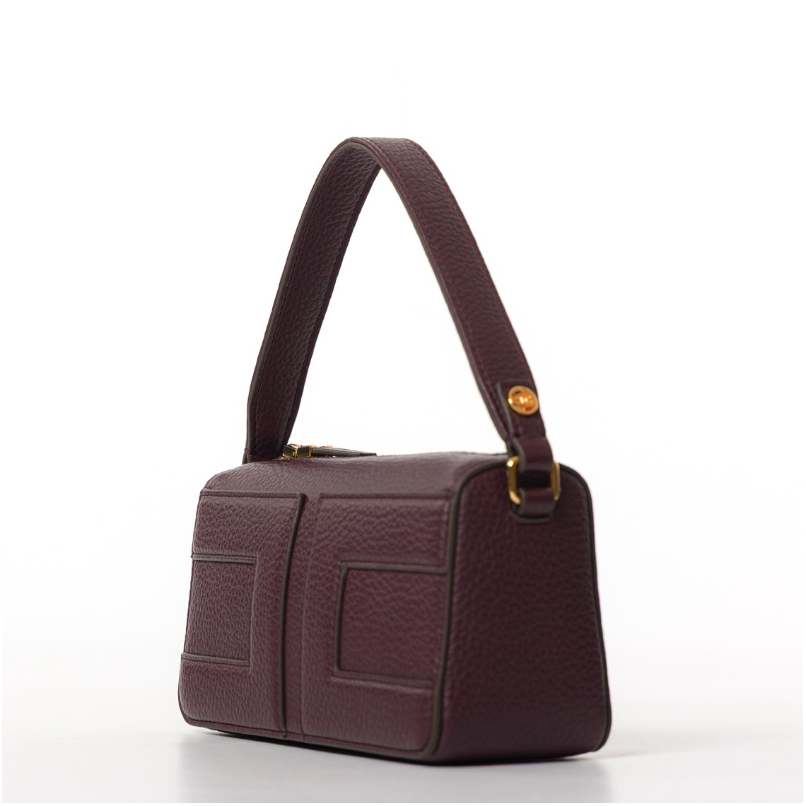 Borsa Mattoncino con logo Elisabetta Franchi