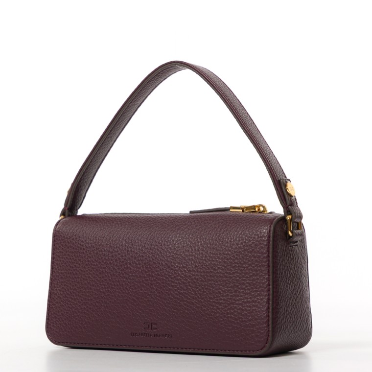 Borsa Mattoncino con logo Elisabetta Franchi