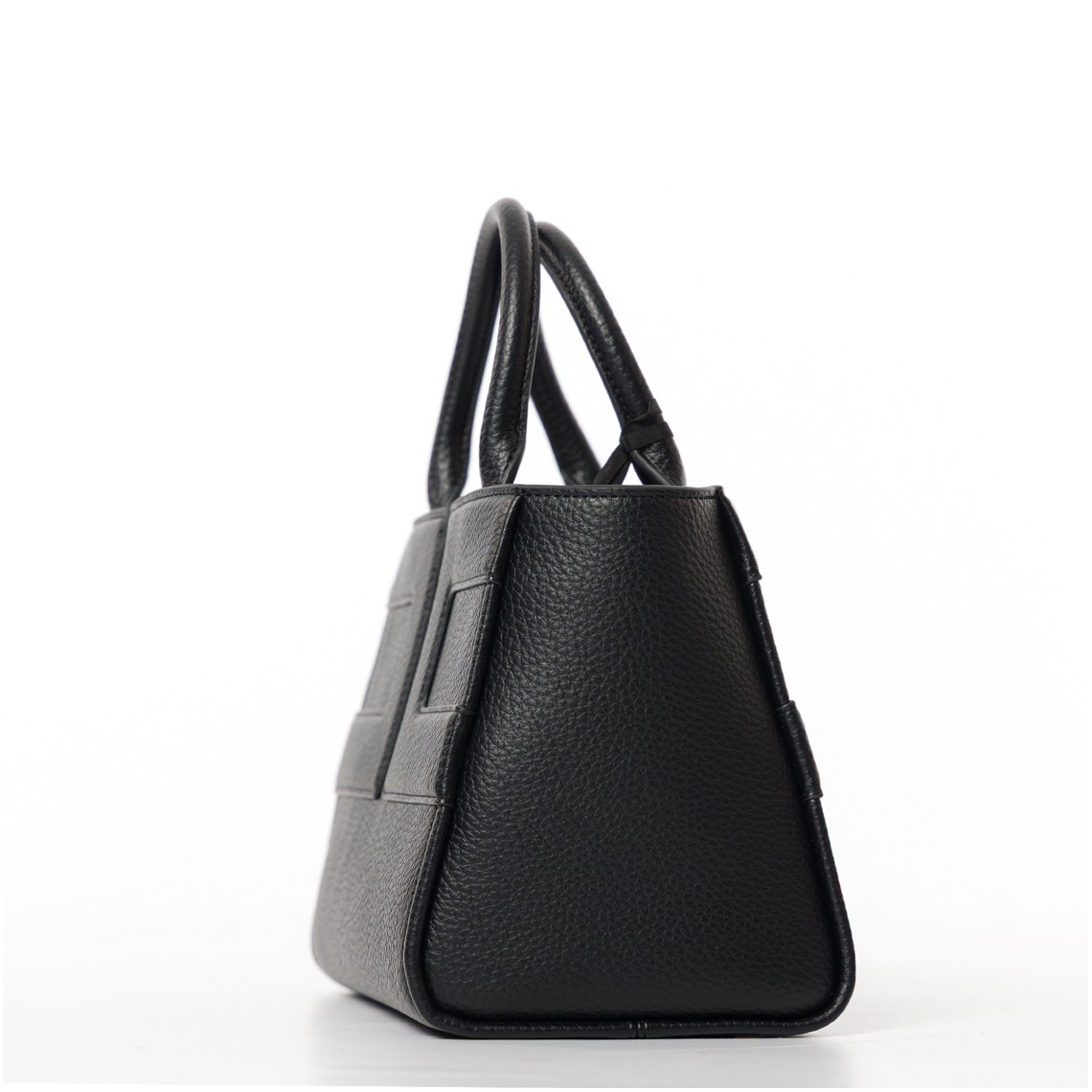 Borsa a mano in pelle sintetica con logo Elisabetta Franchi