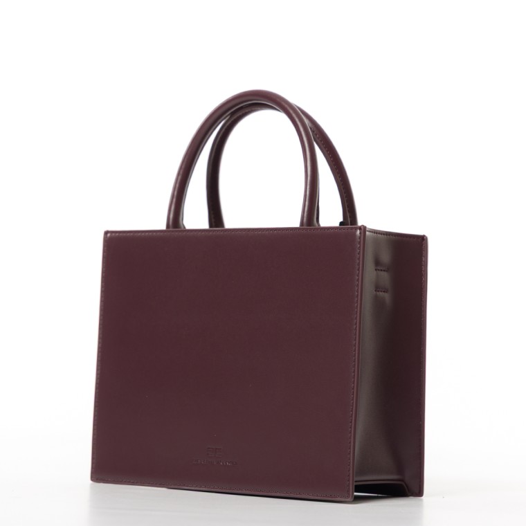 Borsa Tote piccola con logo Elisabetta Franchi