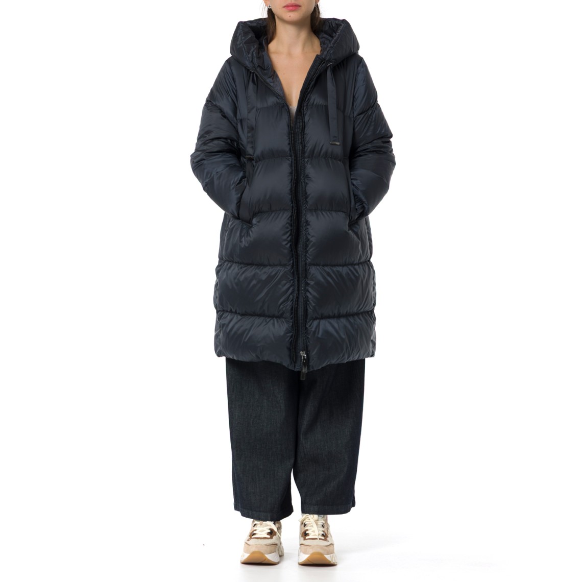 Piumino lungo Sei Max Mara The Cube