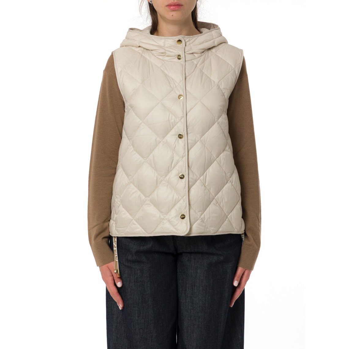 Gilet imbottito in tela Trefa Max Mara The Cube