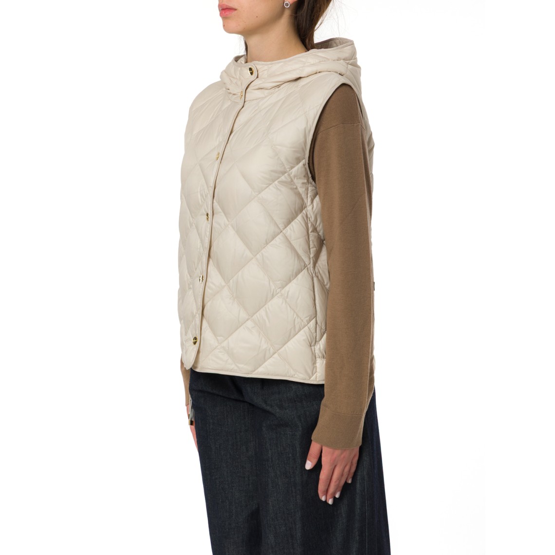 Gilet imbottito in tela Trefa Max Mara The Cube