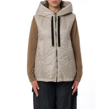 Gilet imbottito con cappuccio Greengo Max Mara The Cube