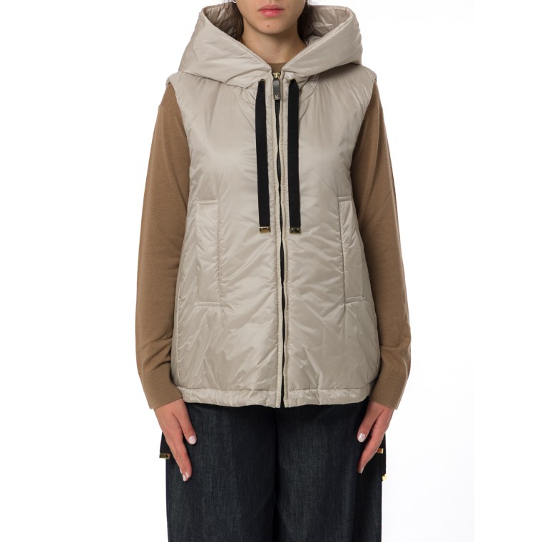 Gilet imbottito con cappuccio Greengo Max Mara The Cube