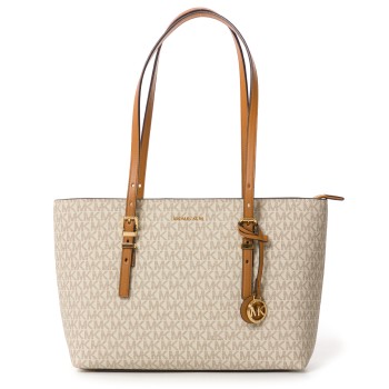 Borsa tote Quinn media Michael Kors con monogram all over