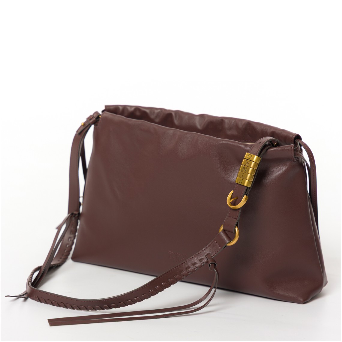 Borsa Maxi Clutch a spalla Pinko in pelle