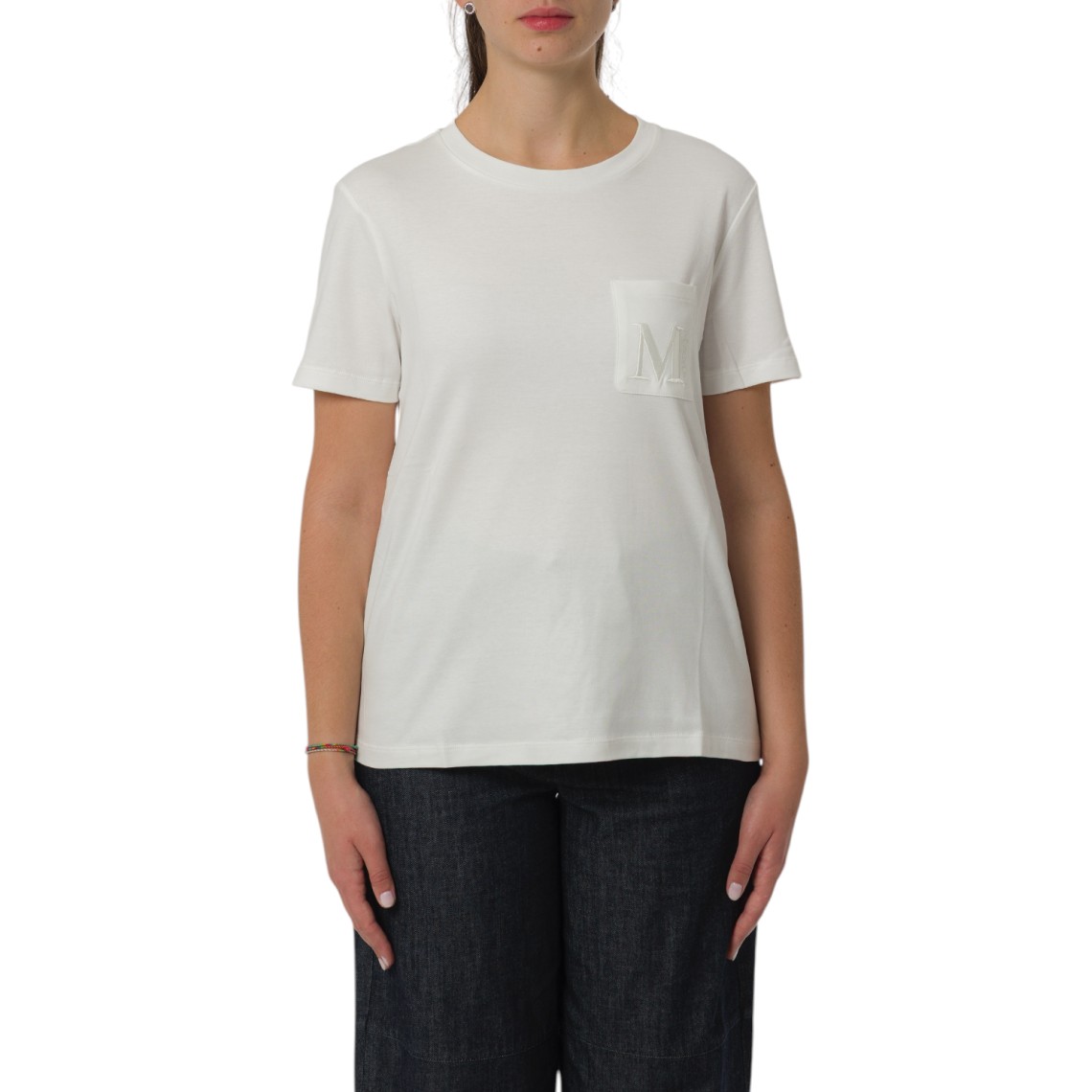 T-shirt in jersey di cotone Madera 'S Max Mara